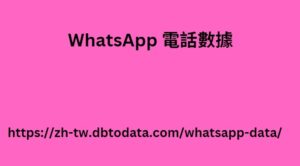 WhatsApp 電話數據