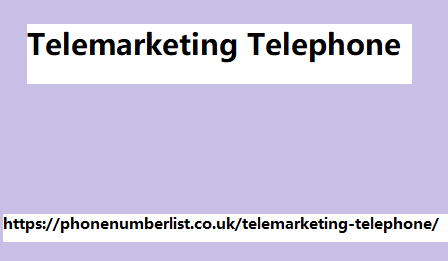 Telemarketing Telephone